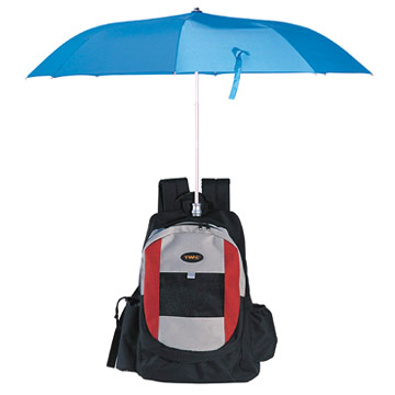 Backpack & Umbrellas